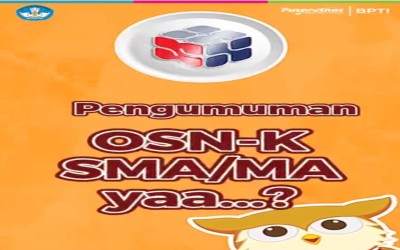 Pengumuman Hasil OSN-K 2024 SMAN 1 KURIK lolos sebanyak 7 peserta